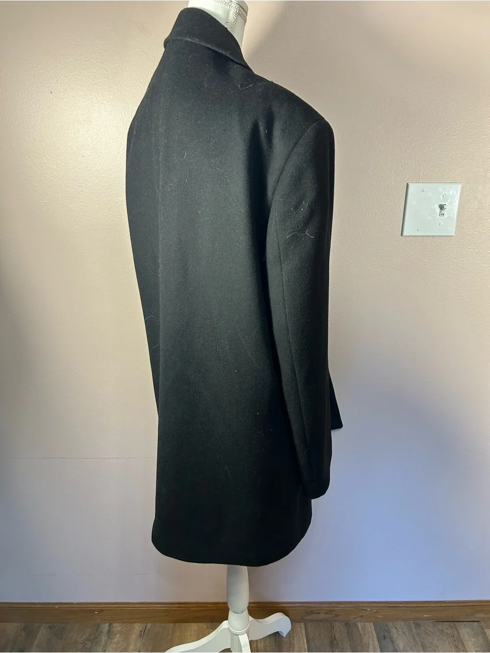 Ralph Lauren Black Men's Wool Pea Coat